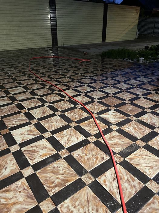 Укладка брусчатки