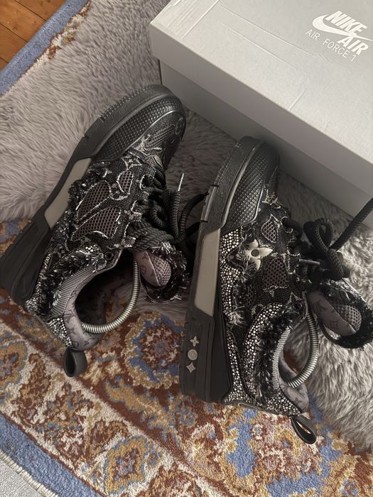 Lv skate swarovski negri
