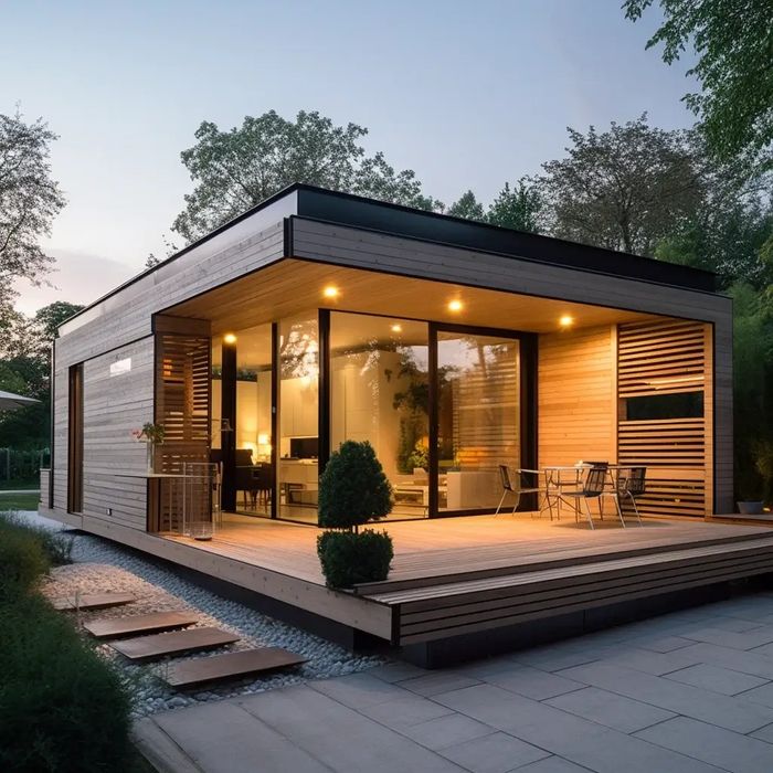 Case din panouri sandwich