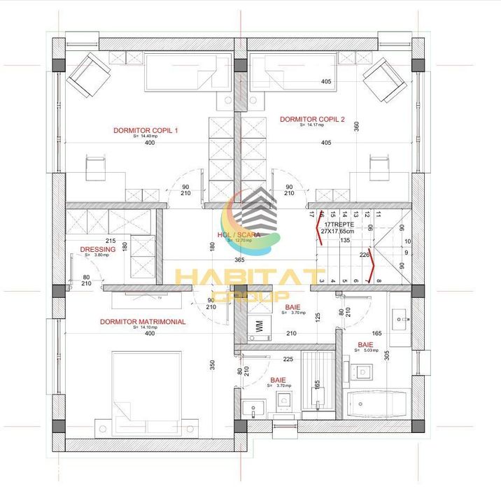 Pallady vila individuala 5 camere 126 mp + curte 246 mp