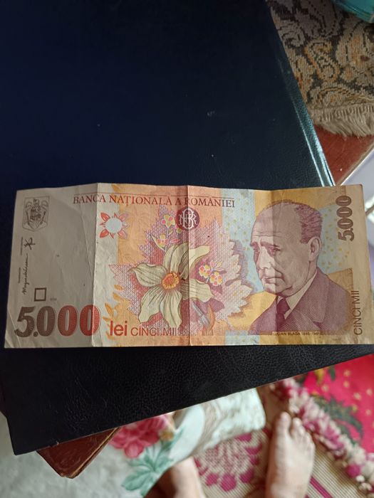 Vând bancnotă de 5000lei
