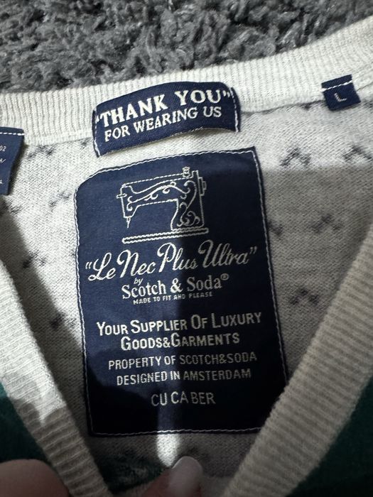 Pulover Skotch&Soda lana barbati marimea L impecabila