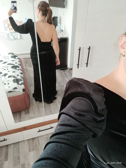 Rochie eleganta din catifea