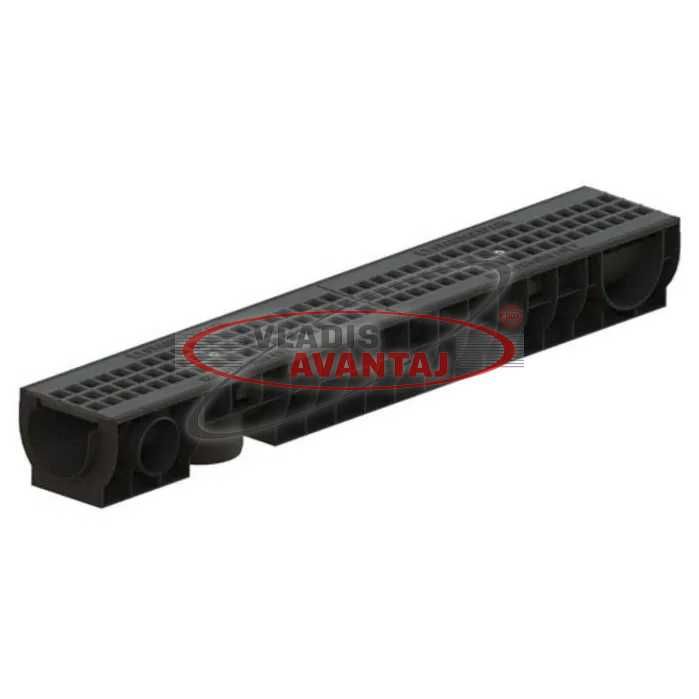 Rigola cu gratar de fonta - debit mare