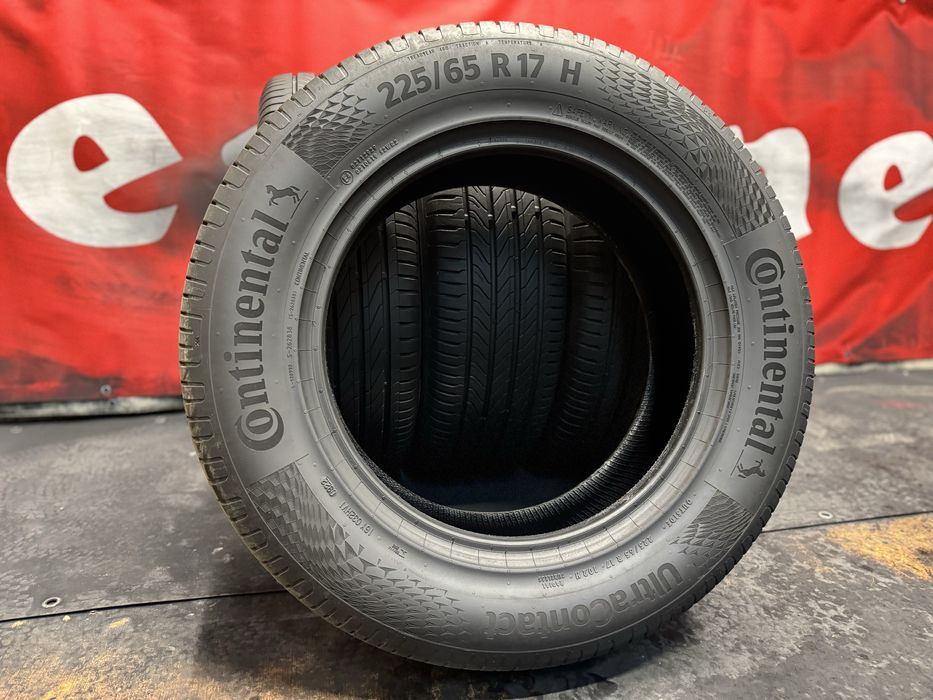 225 65 17, Летни гуми, Continental UltraContact, 4 броя