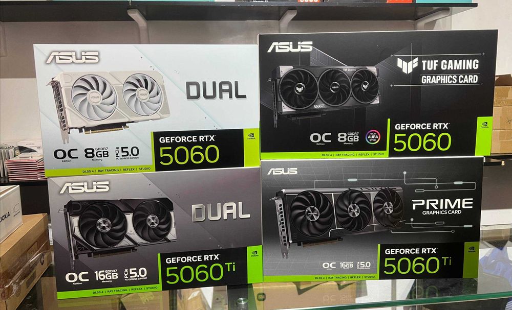 ASUS - 8GB GeForce RTX5060 TUF Gaming OC GDDR7