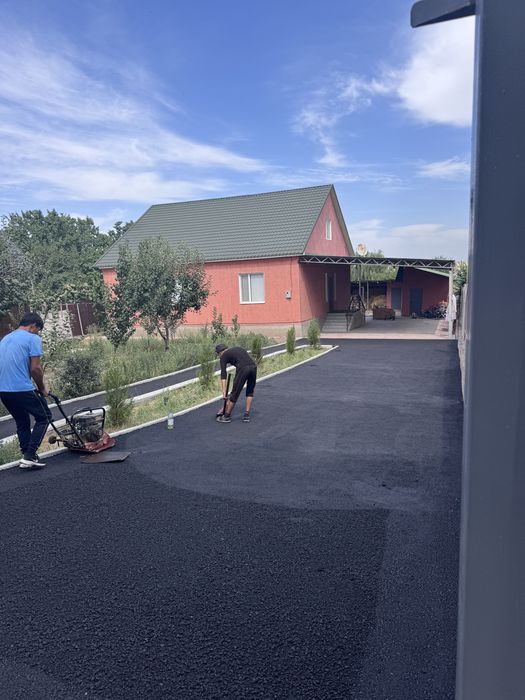 Асфальт. Асфальтирование. Укладка асфальт.