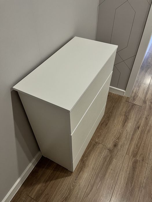 Белый комод 70x35x85