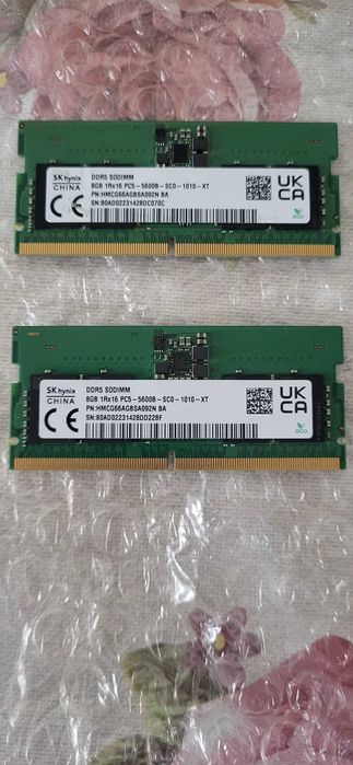 VAND memorii ram SK-Hynix 16 GB DDR5 5600MHz SODIMM