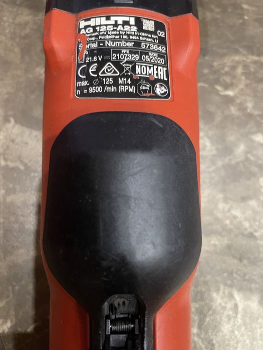 Hilti ag 125-a22 хилти