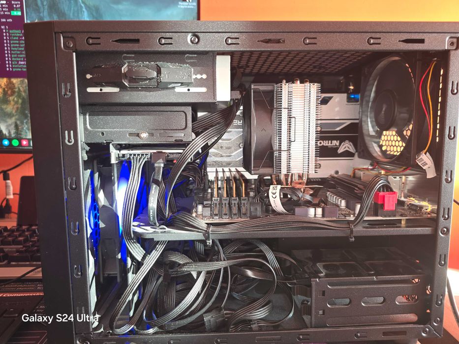 Компактна гейм машина с AMD Ryzen 3 3100 / 32 GB DDR4 / Palit GTX 1070 8 GB