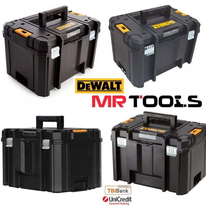 Голям дълбок Куфар за инструменти Dewalt DWST1-71195  Tstak VI 6-23 л