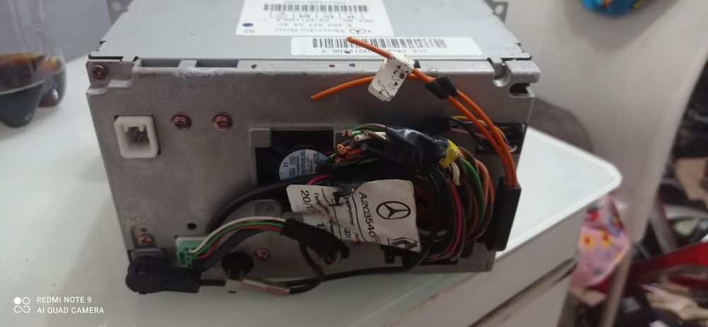 Мерседес w203. Команд. Дорестайлинг с DVD.