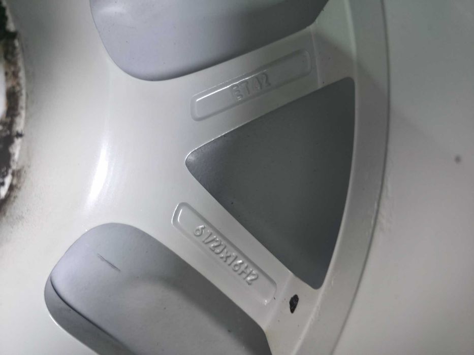4 Jante Aliaj 5x100 16'' OEM VW Golf 4 VW T-Cross VW Taigo / Skoda Fabia Kamiq Rapid Scala - 6.5J ET 42 !