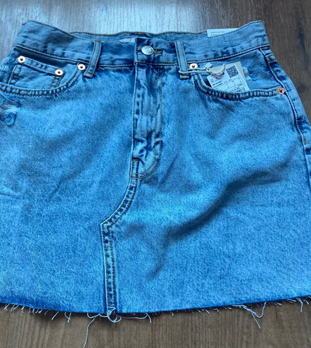 Дънкова къса пола