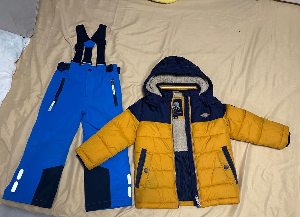 Lot salopeta+geacă iarnă marimea104