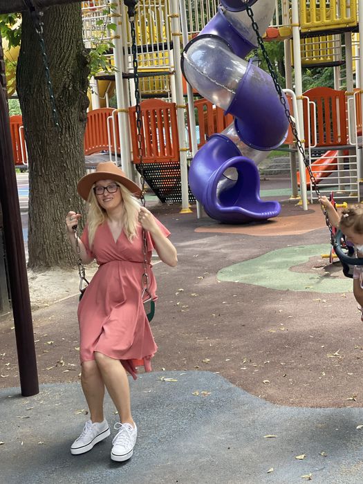 Rochie roz de vara pt gravide si nu numai