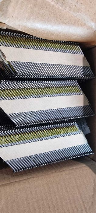 Cuie in banda hartie  ,Înclinație 34 grade cap D  2.8x50/65/75/80/80