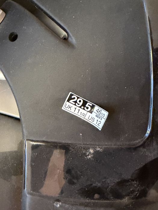 Ботинки лыжны Salomon, размер 45.