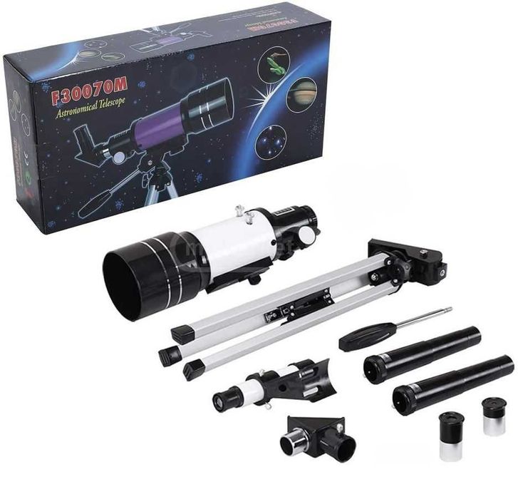 Телескоп Астрономический 150 крат увелечения Польный комплект Teleskop