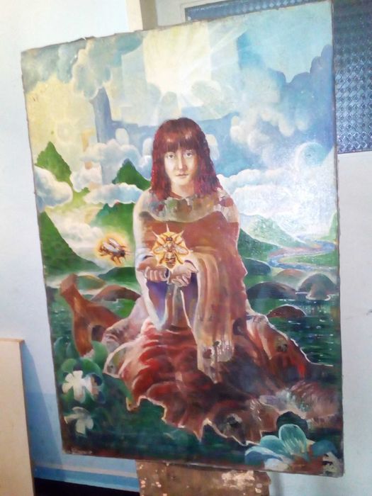 Маслена картина, авторска