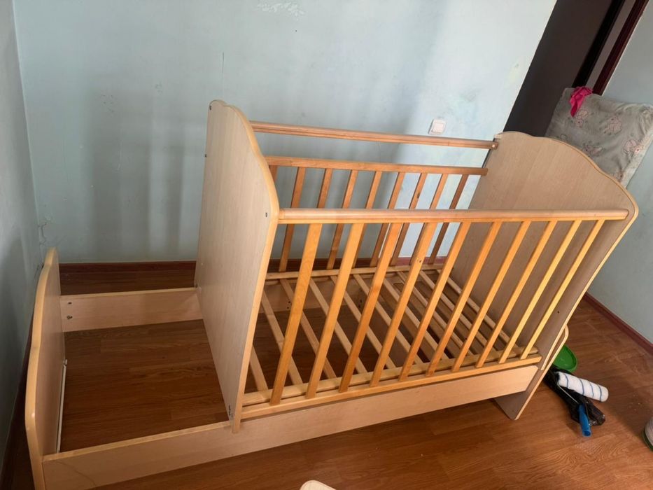 детский манеж с комодом