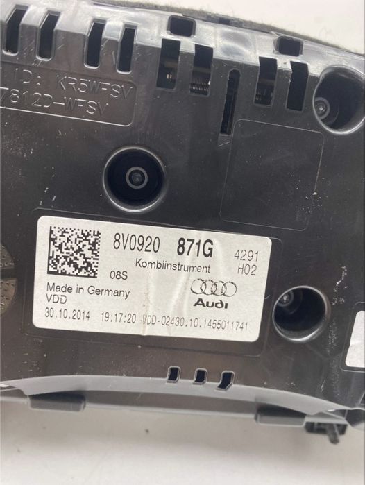 Километраж ауди с3 8в / audi s3 8v