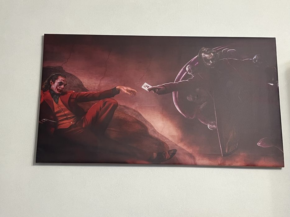 Картина Джокер на холсте