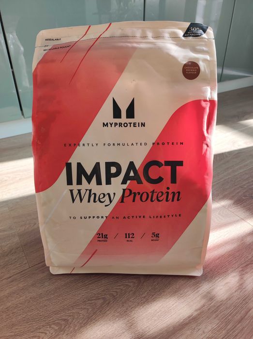 Суроватъчен протеин MyProtein 2.5 kg (Impact Whey Protein) - вкус Брауни