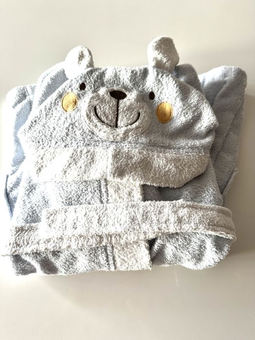 Детска хавлия с качучка и пончо