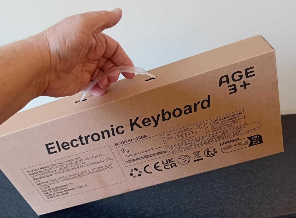 37-клавишно детско пиано, музикална играчка за деца 3-8 години