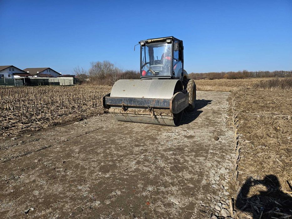 Terasamente parcari, drumuri, hale