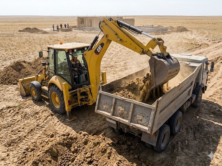 Услуги Экскаватора-Погрузчика 3в1