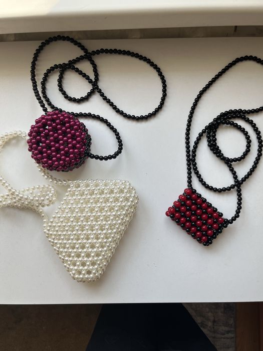 Ручная работа.Сумочки из бусин