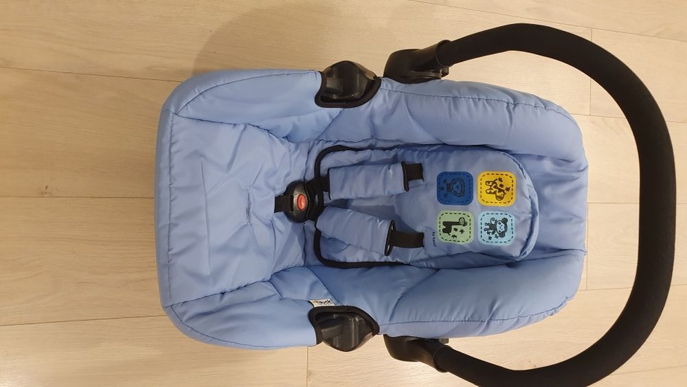 Scoica Auto si Externare din spital HAUCK 0+ Luni cu insert nou nascut 0-13Kg CURIER OLX