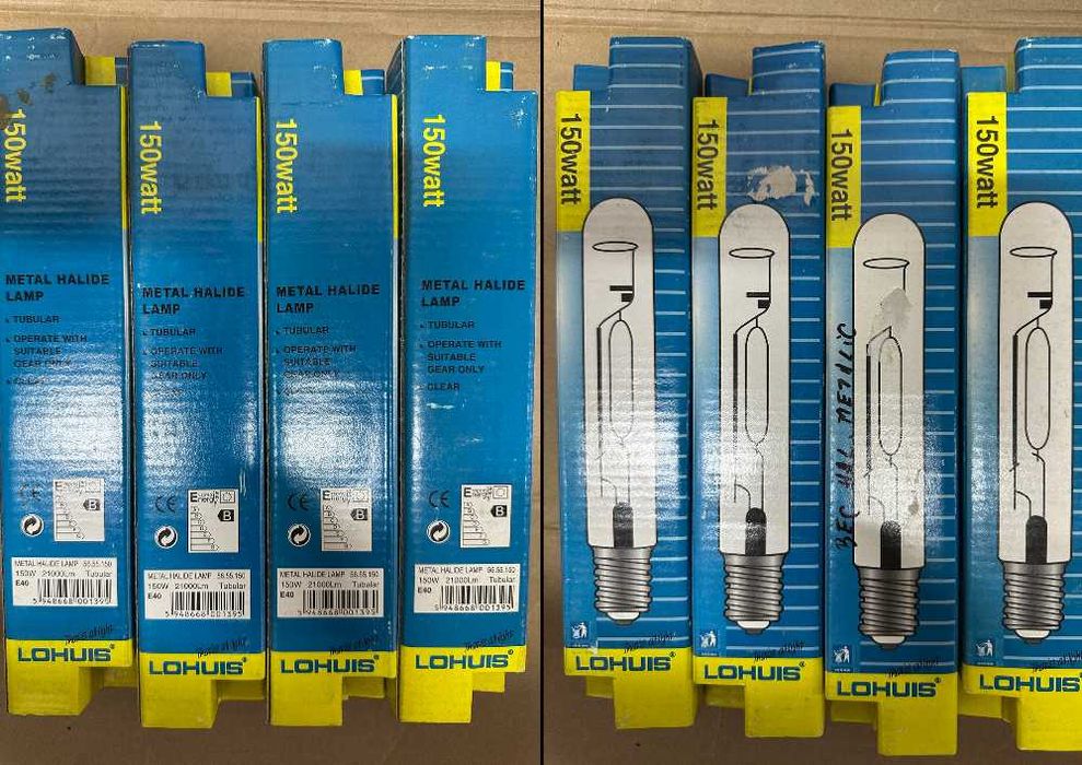 Becuri cu vapori (gaze rare) 240V – lichidare stoc– pachet