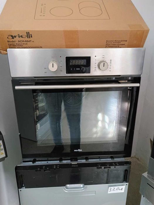 *Ново* А+ Фурна за вграждане Premiere 71 л