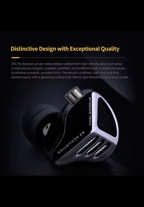 Casti KZ ZVX pro