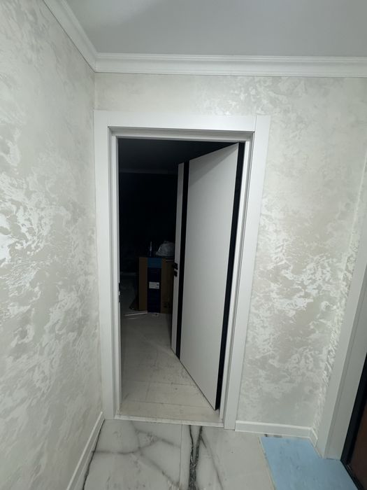 Установка дверей.