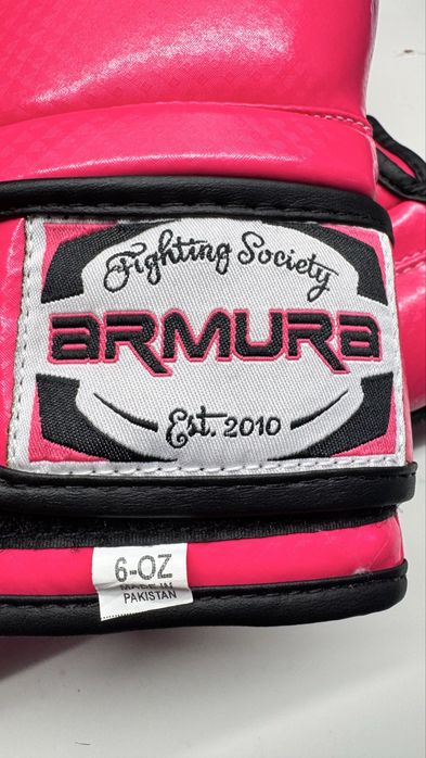 Manusi de Box ARMURA Decurion 4.0, Rosii, 6 Oz