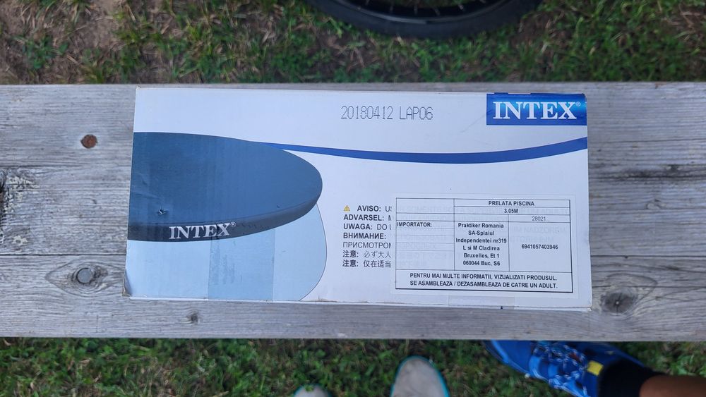 Prelata piscina Intex