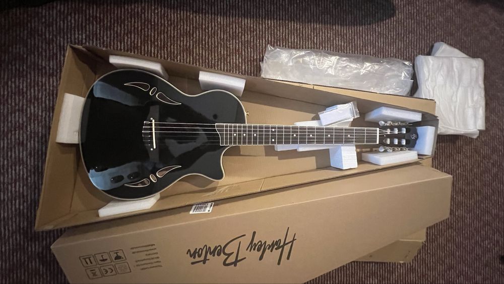 Chitara Electroclasica Harley Benton Nashville-Nylon