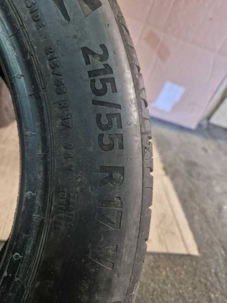 2 Continental R17 215/55/ 
летни гуми DOT0923