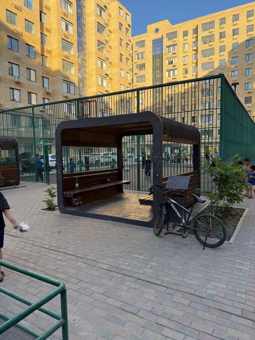 Курилка урно тапчан навесы бесдки