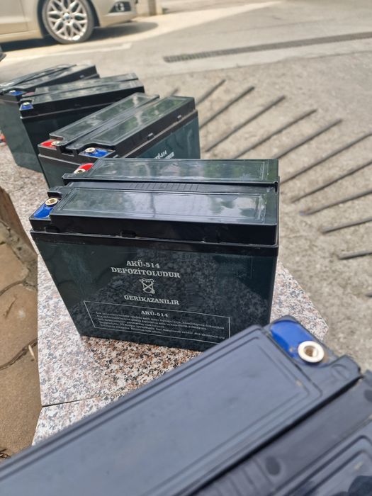 Vand acumulatori 12/60 Ah pentru triciclu electric /  vehicule electrice ,in stare buna.