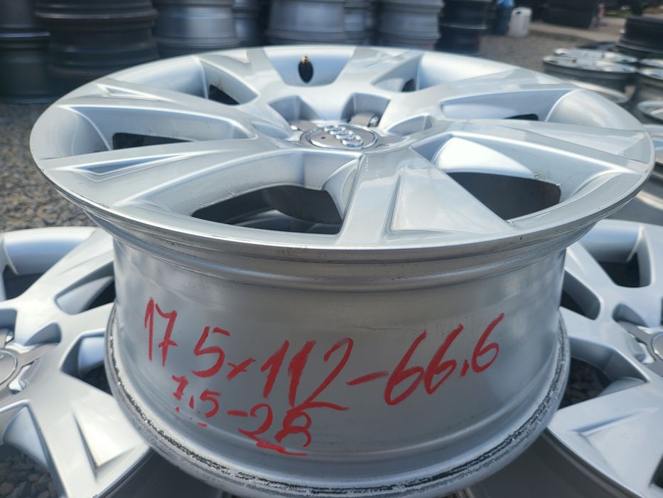 Оригинални лети джанти 17 5х112 Audi , 66,6mm
