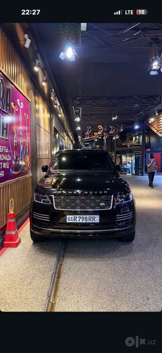 Range Rover sotuvda