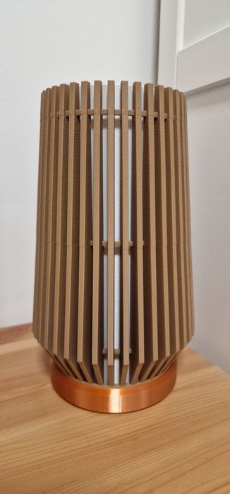 Vand lampa/veioza lumina ambientala LED, printata 3D