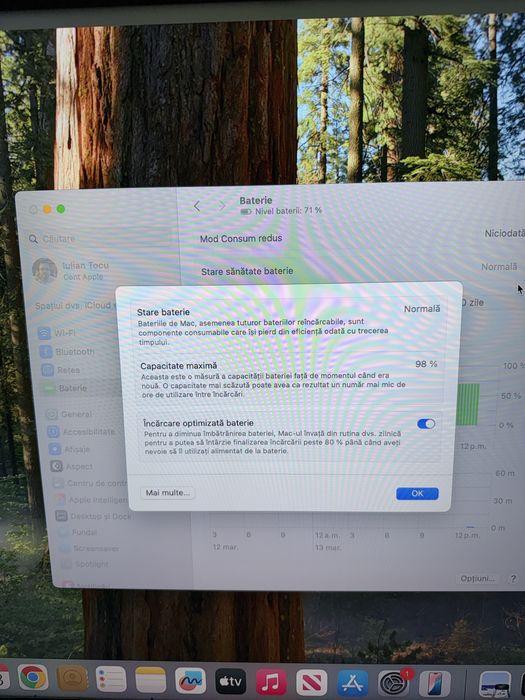 Macbook Pro M3 16 inch 98% baterie