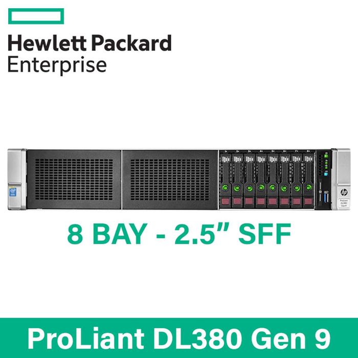 ProLiant DL380 G9 2 x Xeon2630 64Gb DDR4 8x300Gb-15k P440ar-2Gb 2x500w